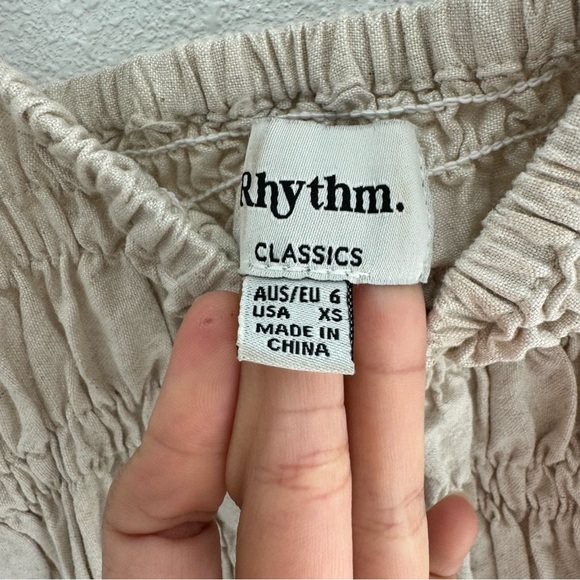 Rhythm Midi Dress Smocked Tank - Picture 5 of 7